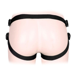 Черный пояс-трусики в комплекте с коннектором