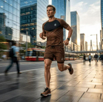 Футболка мужская Bjorn Daehlie T-Shirt Run 365 Chocolate
