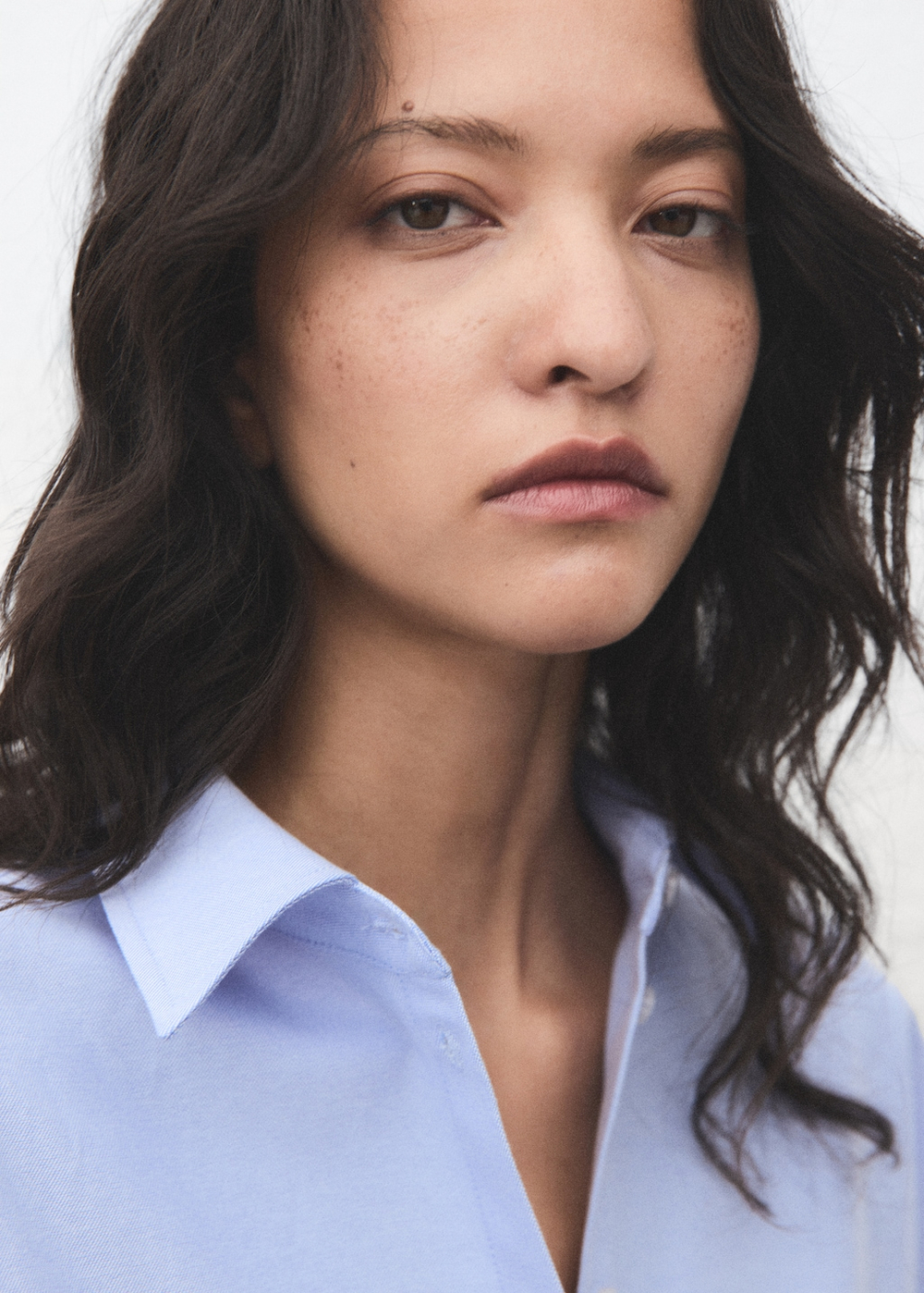 Рубашка оверсайз с карманом