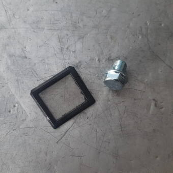 фильтр масляный с сливным болтом мопед Alpha альфа Delta дельта