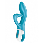 Вибратор-кролик Embrace me berry Satisfyer, бирюзовый