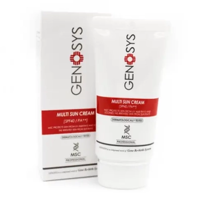 Multi Sun Cream SPF 40+ PA++ Genosys | Солнцезащитный мультифункциональный крем СПФ 40+ PA++