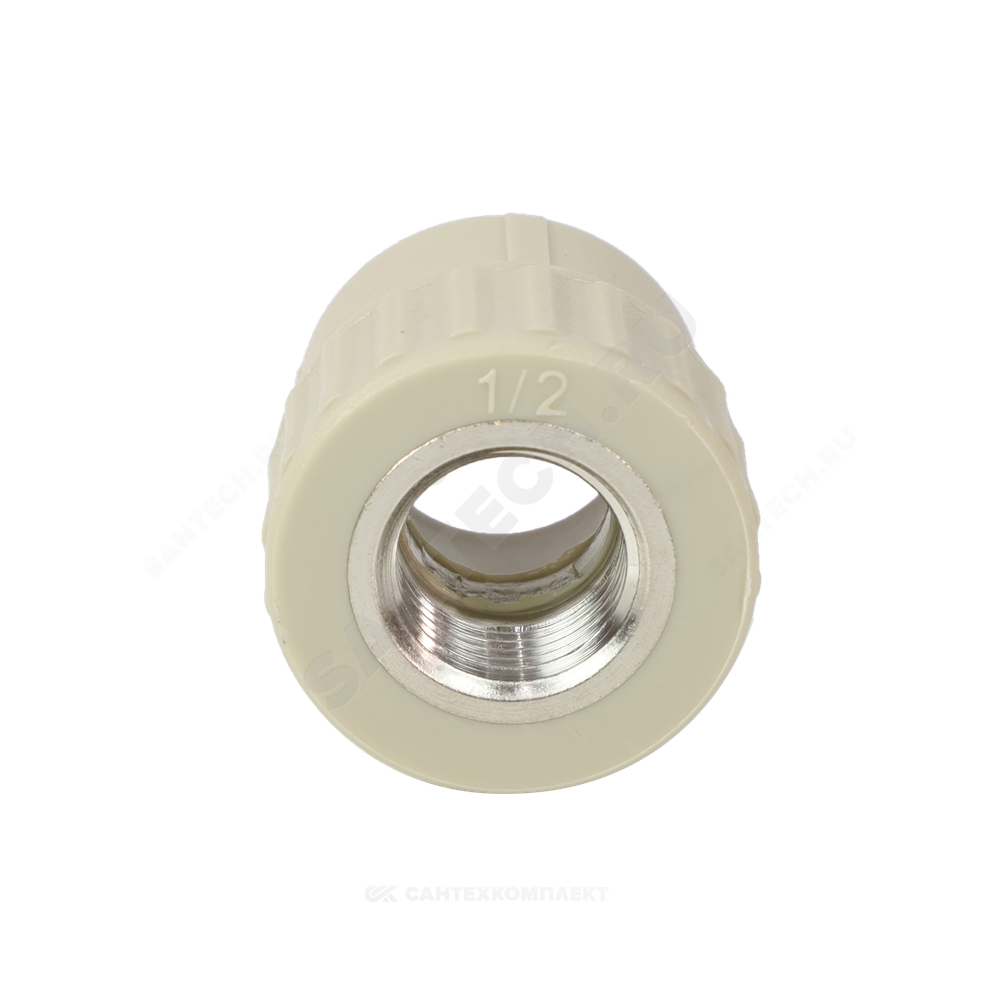 Муфта PP-R комбинированная серая Дн 25х3/4" ВР VALFEX 10129025Г