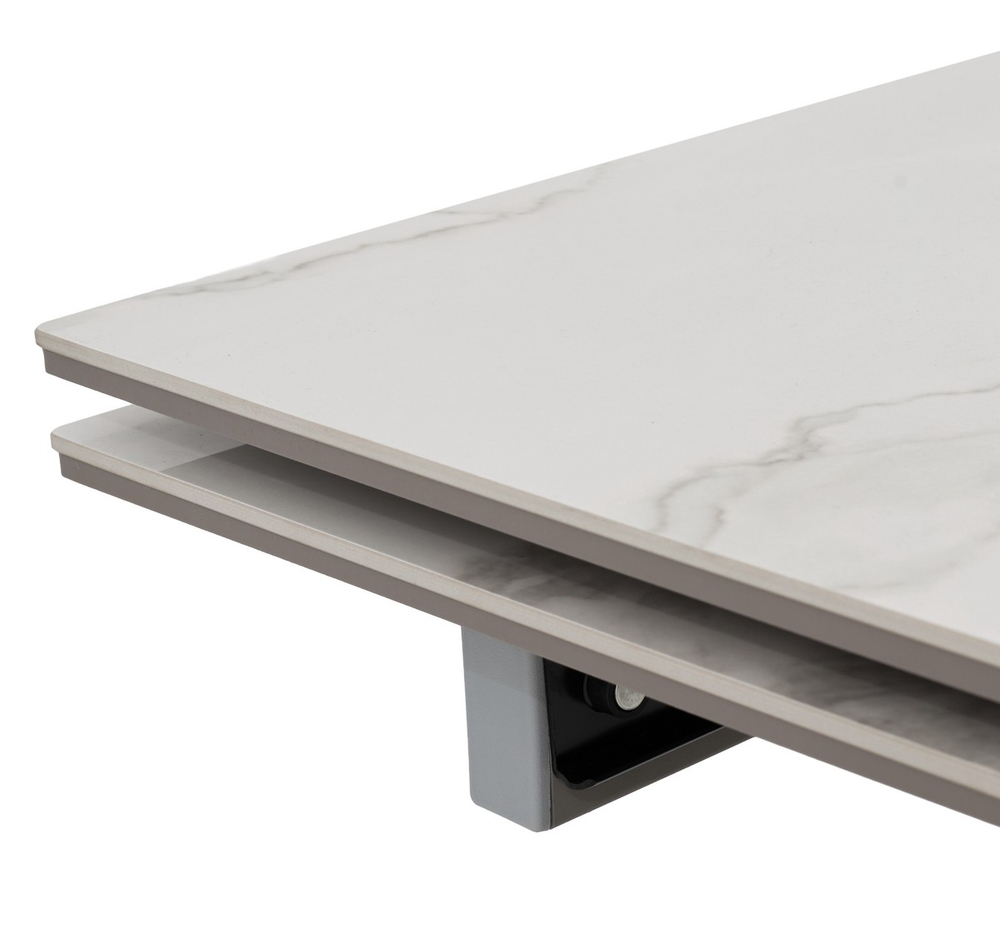 Стол М-City DISAUR Кентукки Лайт 140 Пандора (Pandora Light), керамика, Латте