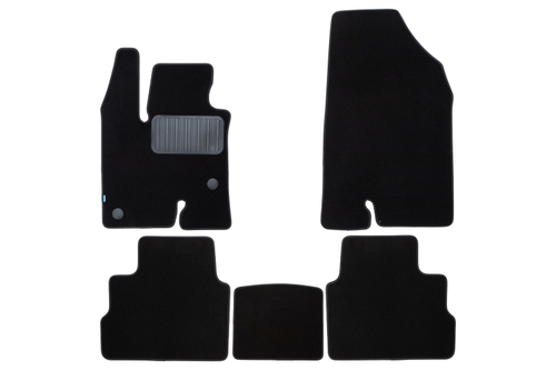 Коврики в салон для HAVAL Dargo 2022- кроссовер, 5шт. (текстиль) KLEVER0509901822110KH