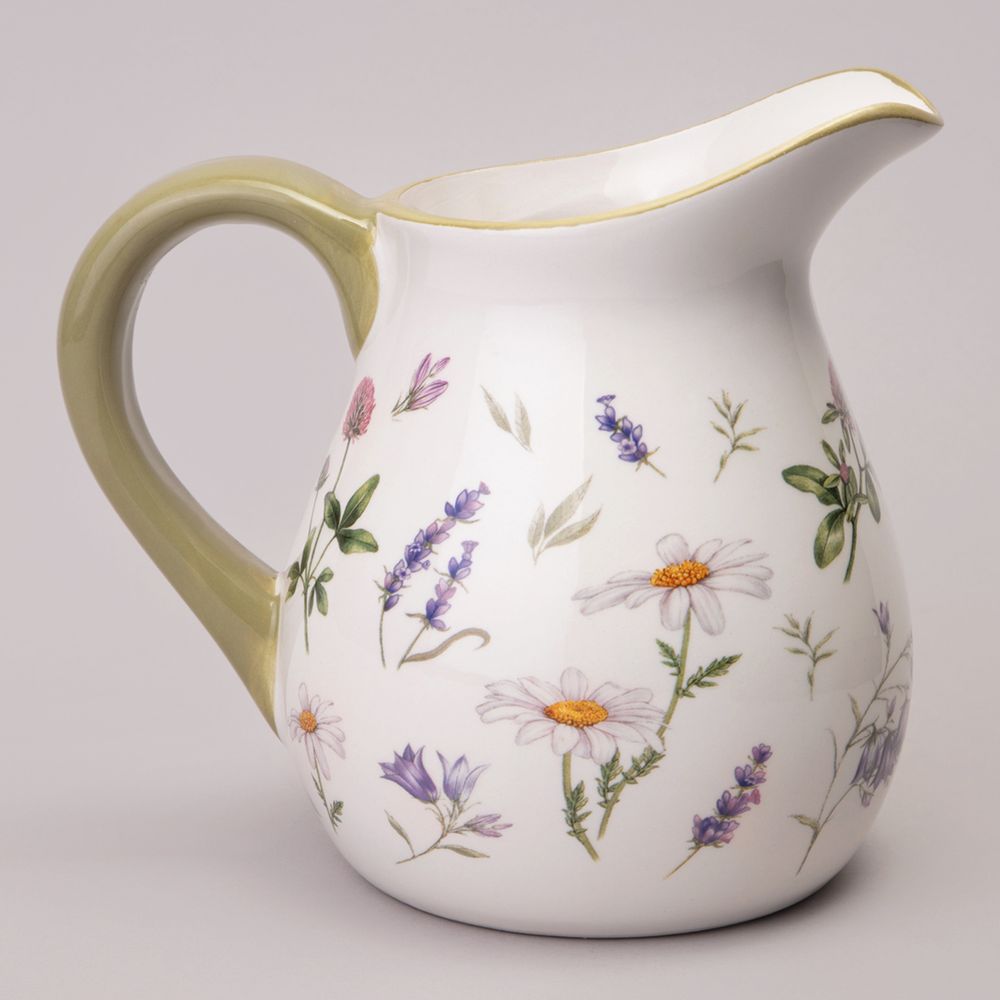 КУВШИН AGNESS "FLOWER STORY" 18*13*16,5 СМ 1150 МЛ (КОР=16ШТ.)