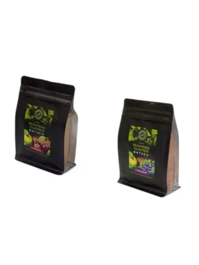 Яблочные палочки без сахара вишня и черника