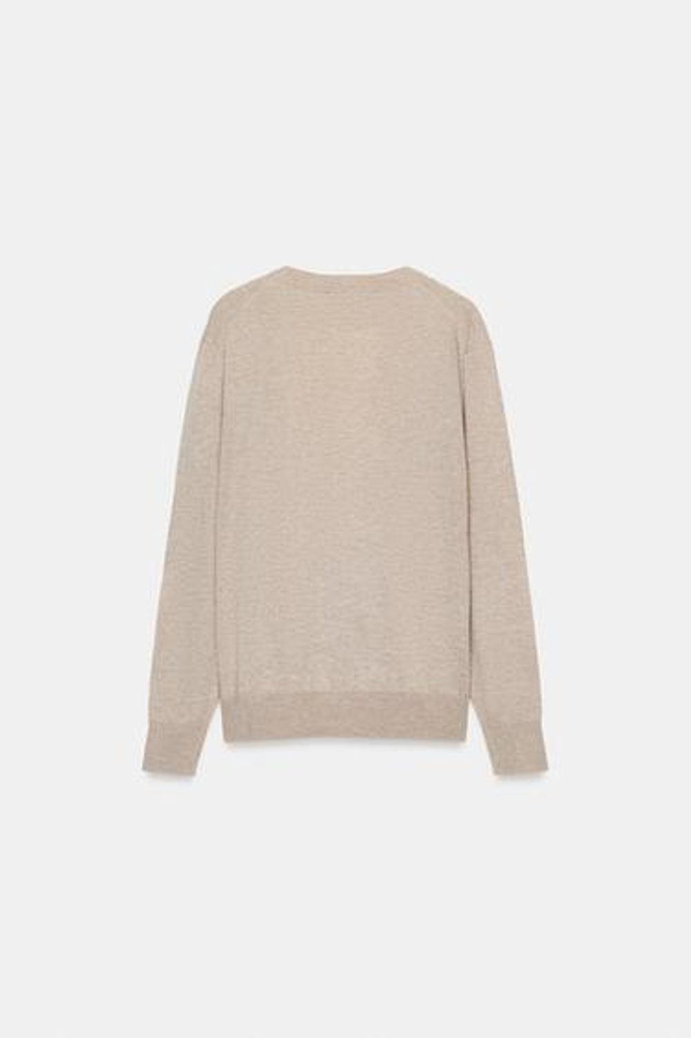 Вязаный свитер с добавлением шерсти - ZARA