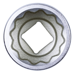 KING TONY (833050M) Головка торцевая стандартная двенадцатигранная 1", 50 мм