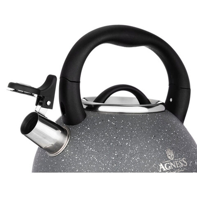 Чайник 3л со свистком, складывающаяся ручка, 937-031