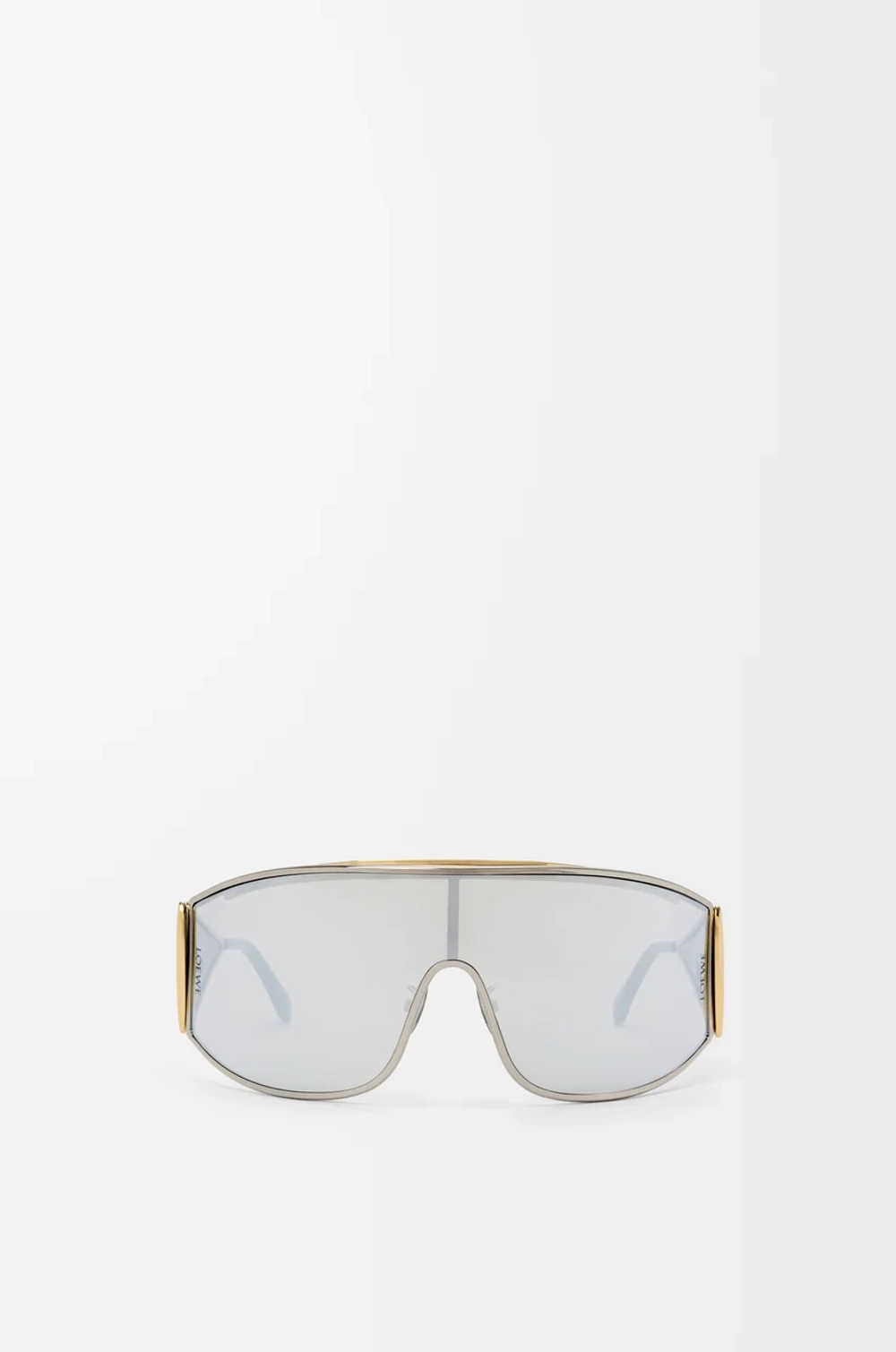 Loewe Солнцезащитные очки Speed ​​Mask, золотой/серебряный