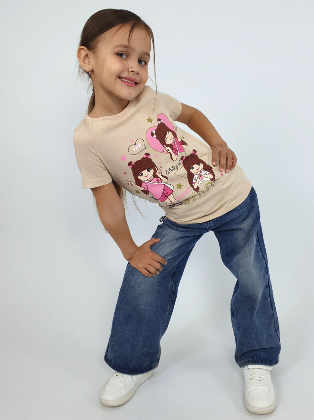 6-91-5 Футболка для девочки