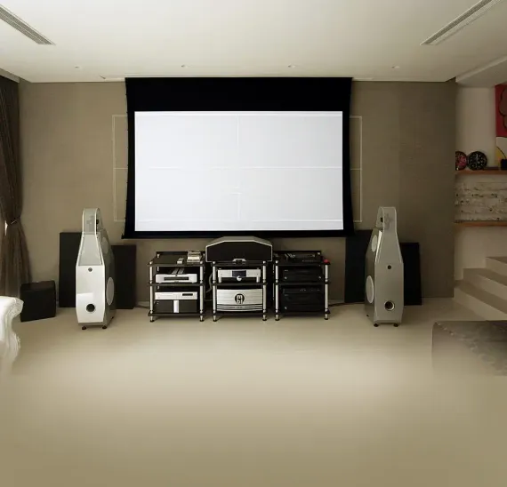 [LMRTC-100103] Встраиваемый экран с электроприводом Lumien Master Recessed Tensioned Control