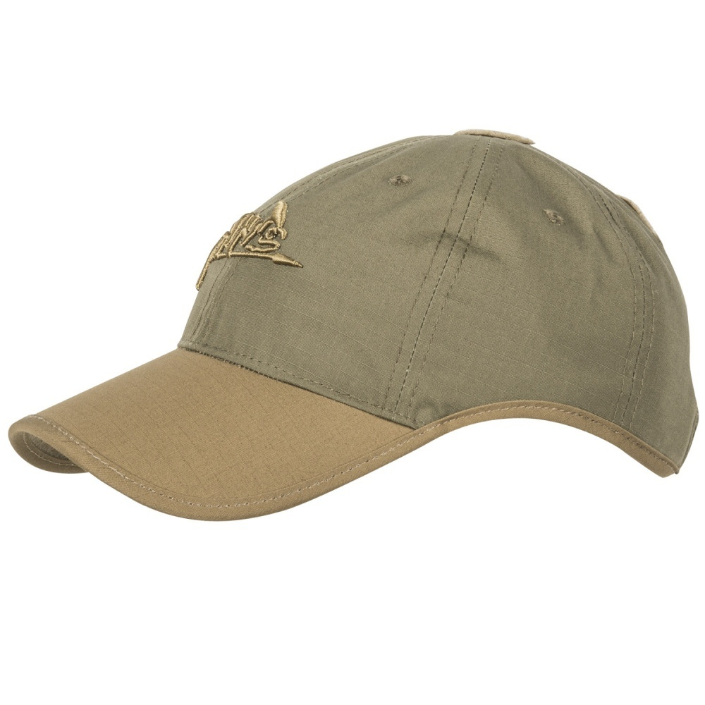 Helikon-Tex — бейсболка Logo Cap - Polycotton Ripstop (Adaptive Green/Coyote)