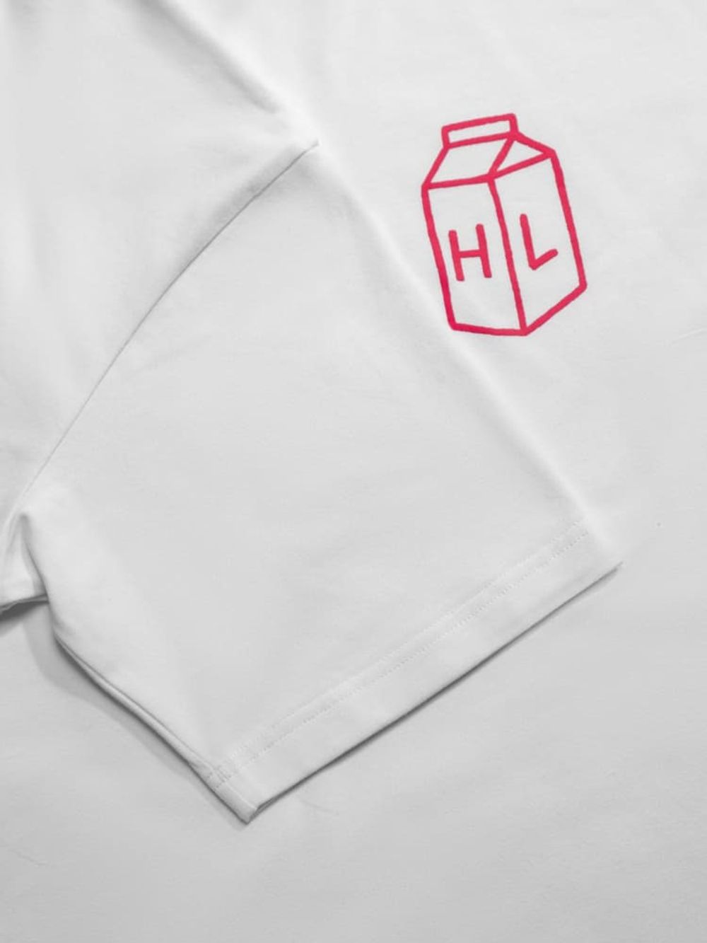 Купить Футболка Hardlunch оверсайз Milk белая Футболка Hardlunch оверсайз Milk белая