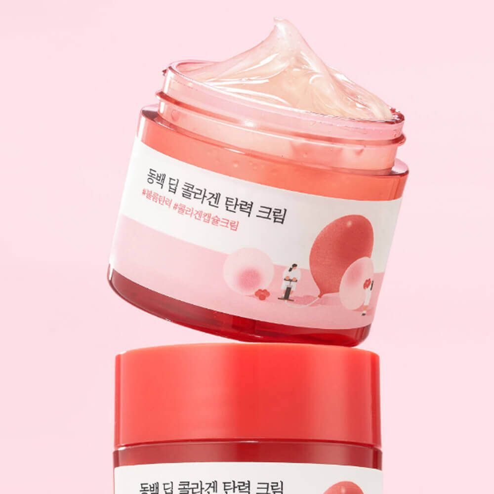 Укрепляющий коллагеновый крем с камелией Round Lab Camellia Deep Collagen Firming Cream 50 мл