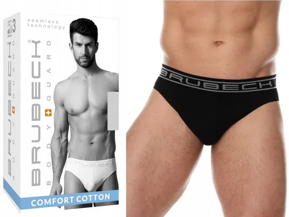 Трусы мужские слип Brubeck Comfort Cotton BE00290A чёрные