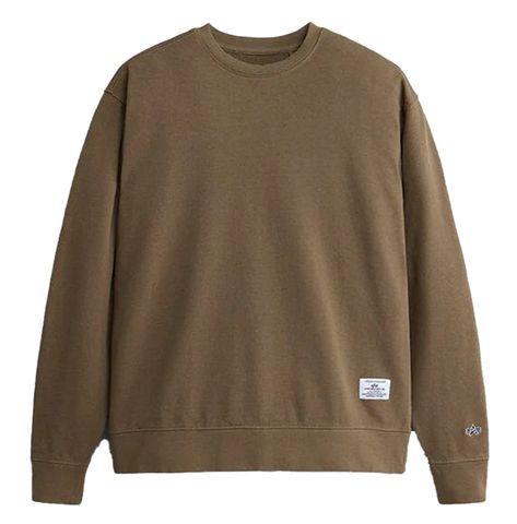 Свитшот Alpha Industries Essential Crewneck Coyote Brown (Коричневый)