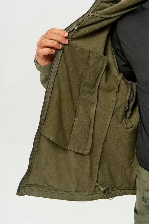 Костюм тактический утепленный Softshell Олива