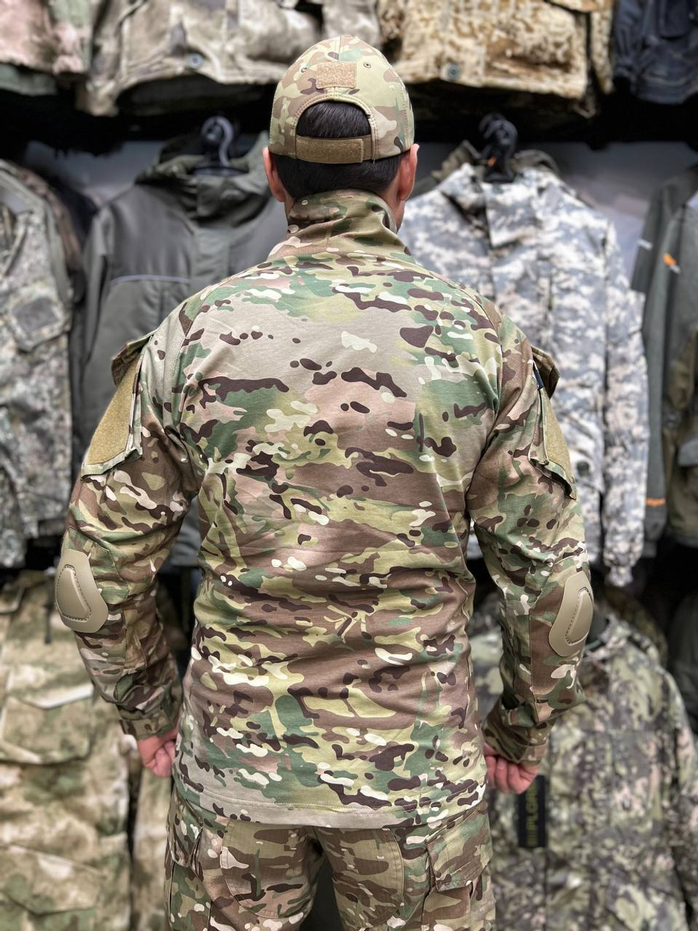 Тактический костюм Gongtex с наколенниками, Мультикам