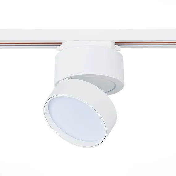 ST651.546.14 Св-к трек. Белый LED 1*14W 4000K 1 100Lm Ra>90 120° IP20 D104xH128 170-240VV БЭЙС