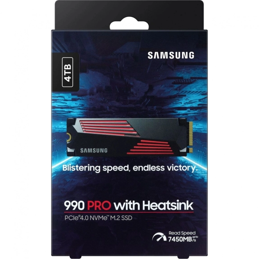 Накопитель SSD Samsung 4TB 990 Pro (MZ-V9P4T0CW)