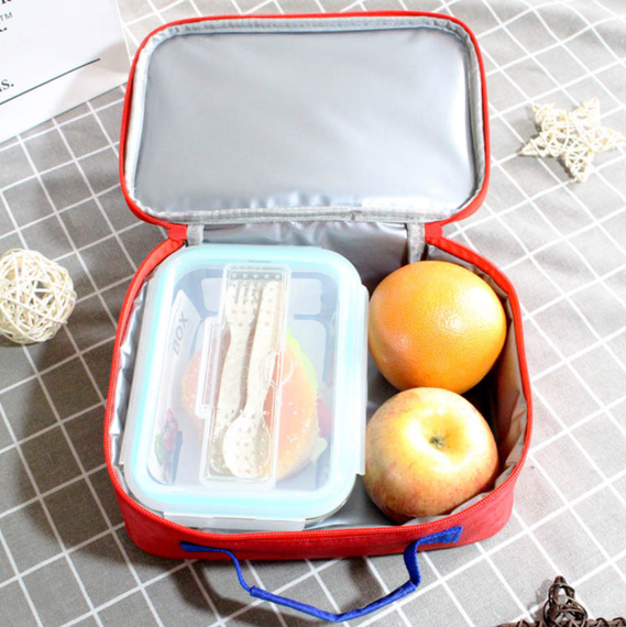 Yemək çantası \Ланчбокс \ Lunch box Cute animals dark blue