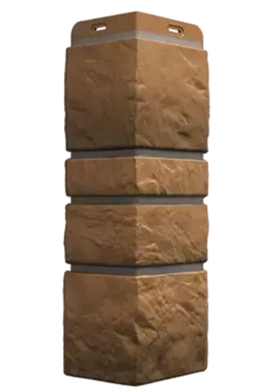 Угол наружный для фасадных панелей Burg, Кукурузный