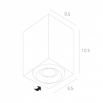 Накладной светильник Arte Lamp PICTOR A5654PL-1GY