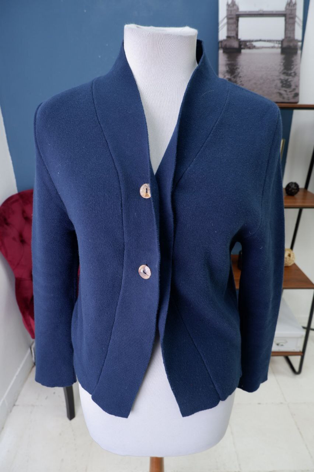 Жакет трикотажный 44 размер