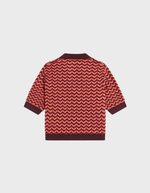 Джемпер-поло FRED PERRY Pointelle Knitted Shirt