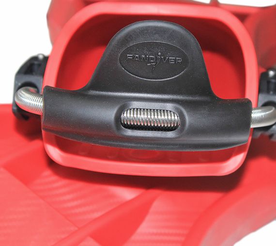 Ласты FanDiver F15 L⁄XL (44-47) красный