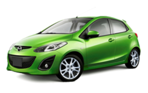 Багажники на Mazda 2 2007-2014 штатные места