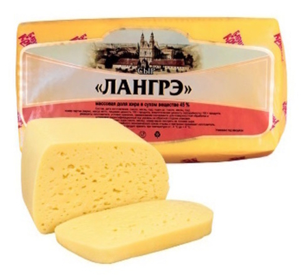 Сыр "Лангрэ" (ТМ Бабушкина крынка) 6,3кг/3шт в кор