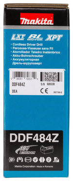 Аккумуляторная дрель-шуруповерт LXT® DDF484Z 18В 54 Нм 2 000 об/мин