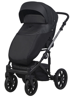 Детская коляска Riko Nano Thermo 2 в 1 01 Black (черный)