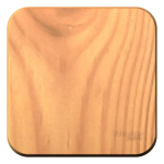 BLANCA О/У 1-клавишный ВЫКЛЮЧАТЕЛЬ (сх.1) с самовозвр, ИЗОЛ.ПЛ., 10А, ЯСЕНЬ