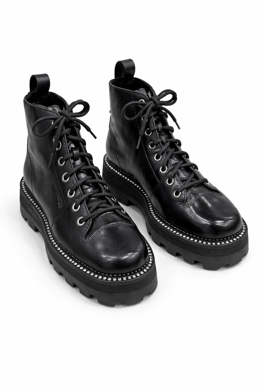 JIMMY CHOO ботинки Ж Кожа/кожа/резина черный 35