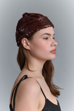 Шапка Бини из пайеток