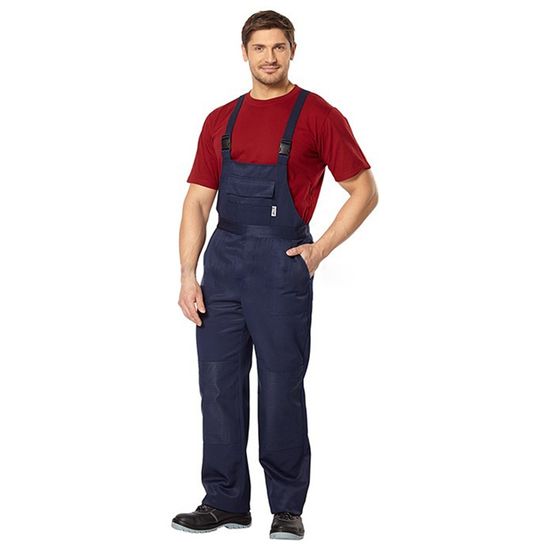 Полукомбинезон "Профессионал с ПВХ" (т.синий)