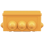 Коробка пластиковая FS с кабельными вводами и клеммниками, IP55, 150х110х70 мм, 4р, 450V, 32A, 10 мм2, нерж.контакт