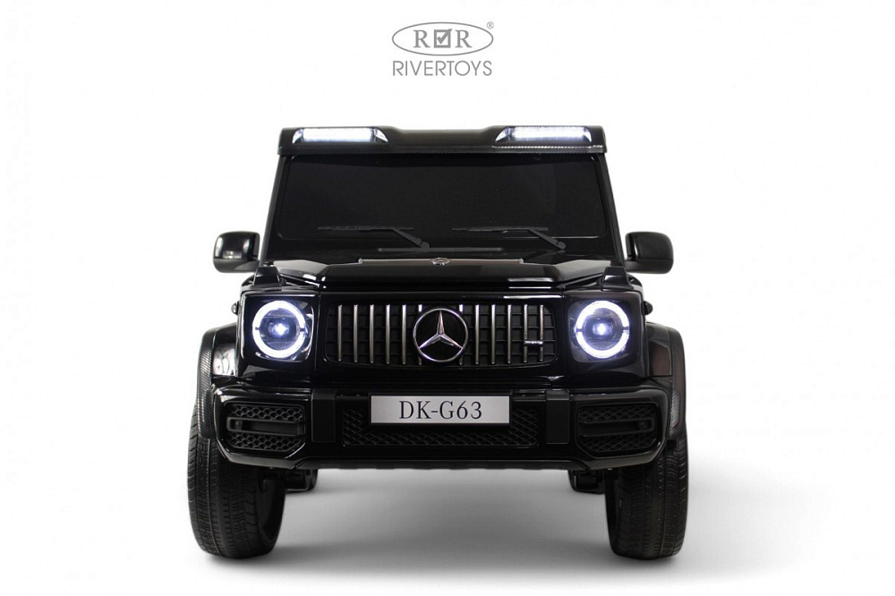 Детский электромобиль RiverToys Mercedes Benz G63 Y777YY BLACK-GLANEC/черный глянец