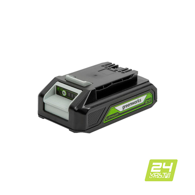 Аккумулятор GREENWORKS G24USB2 24В, 2.0Ач Li-ion с USB разъемом 2939207