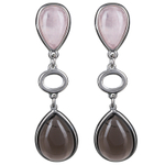 Серьги Possebon Q.Rose, Obs Fume A0585.7.11 S