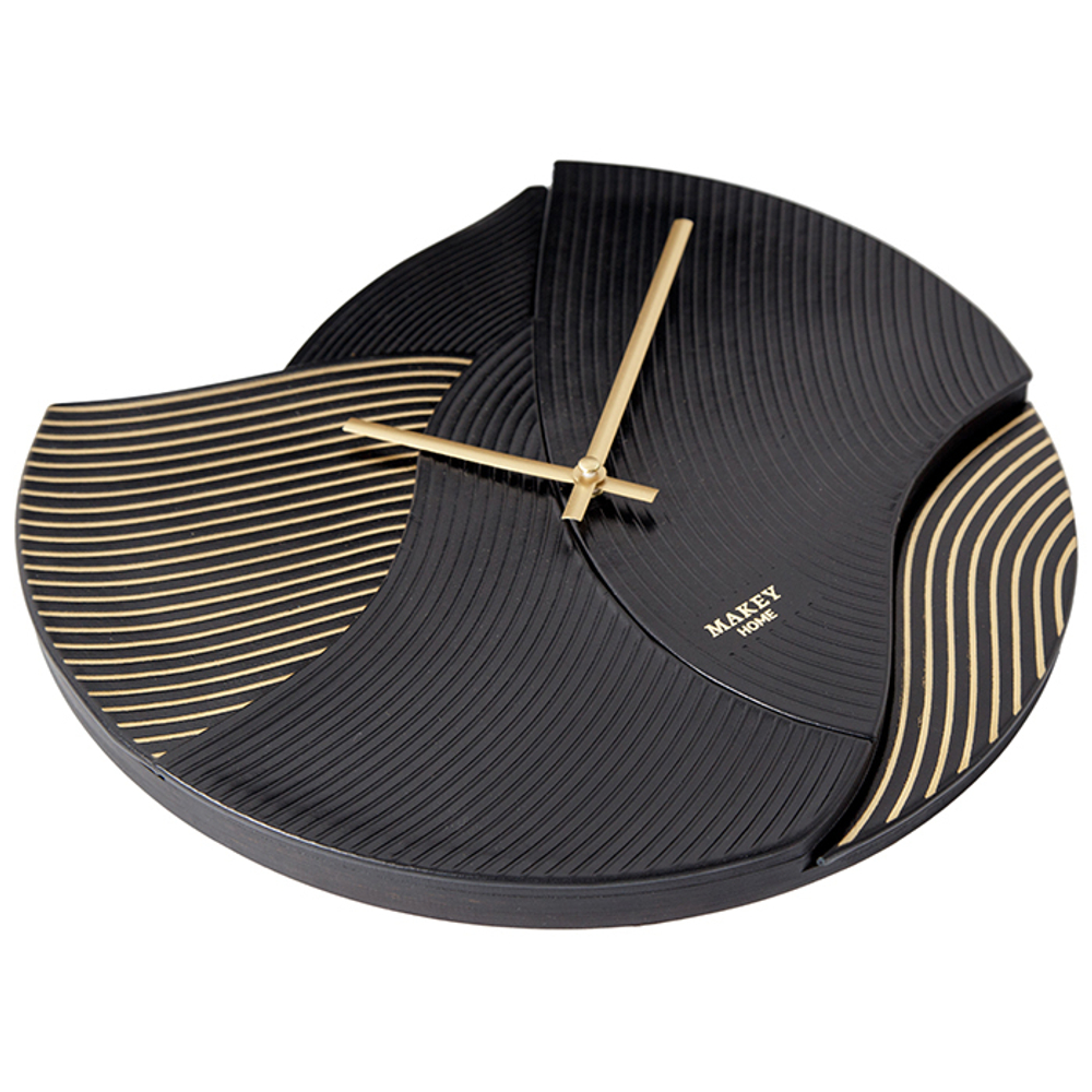 Часы настенный «Deco». Цвет черный