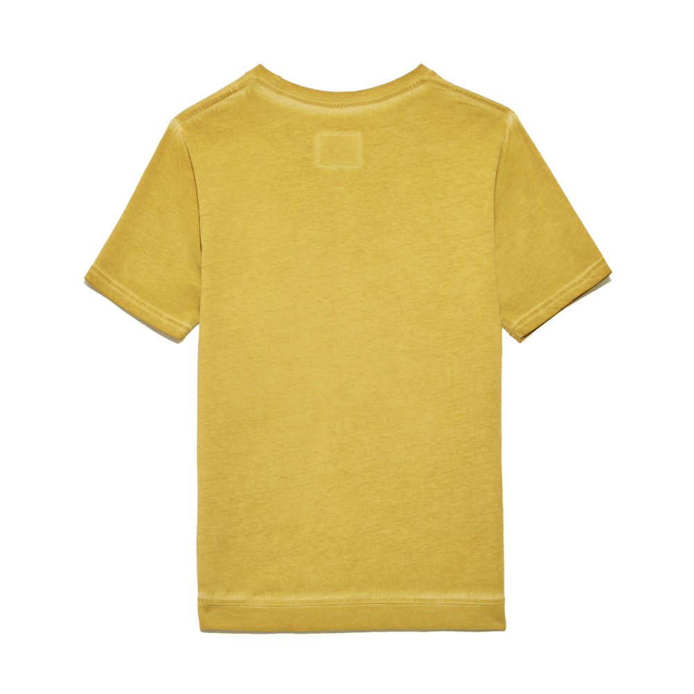 Slim Fit TSHRT GMD Vintage Effect Mustard