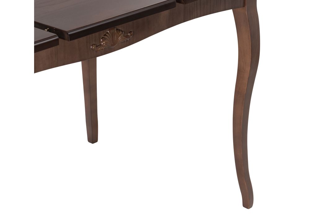 Деревянный стол Алейо 120(155)x79х75 орех