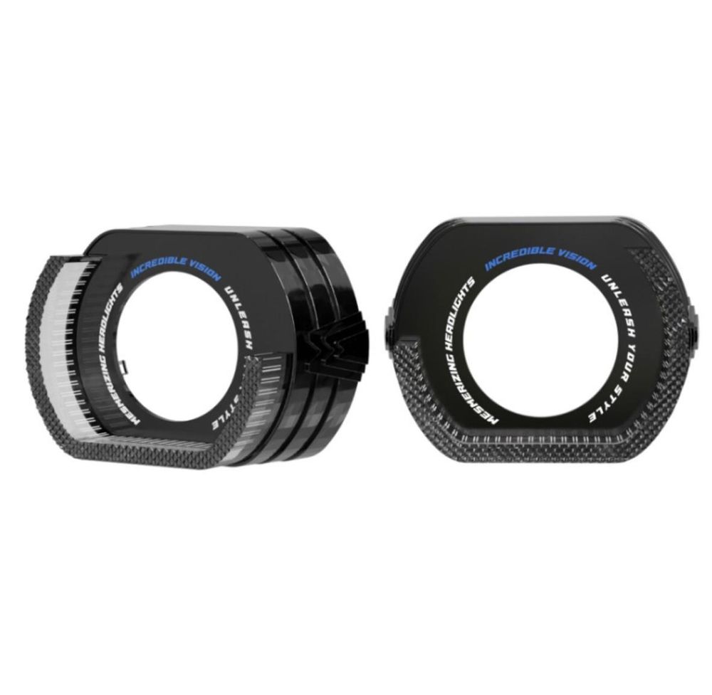 Маски для линз с АГ 5D L-Shape с DRL 3.0" 12V (Пара)