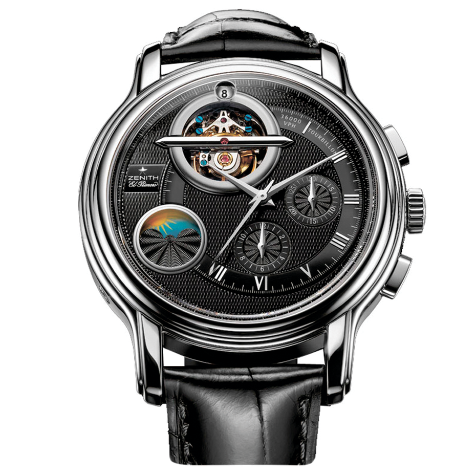 65.1260.4034-21.C505 Zenith Chronomaster tourbillon Moonphase Day & Night