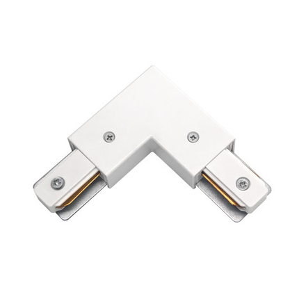 502126-1 Соединитель трековый угловой  BARRA L-образный (с питанием) к 50202X(-T), 50203X(-T) БЕЛЫЙ